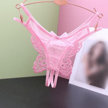 Fulorrnie Underwear for Women Seamless G String Cheeky Comfort Panty Cute Thong Waistband Stretchable Panties  Pink  One Size