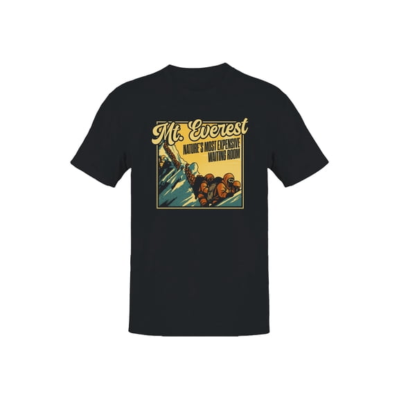 Mt. Everest Waiting Room Graphic Men's T-shirt