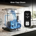 thumbnail image 4 of FREE VILLAGE Nugget Ice Maker Countertop,Pebble Ice Makers with Soft Chewable Ice,35Lbs/24H,Portable Ice Machine with Ice Scoop & Basket,Self-Cleaning for Home Kitchen Office RV,Black, 4 of 8