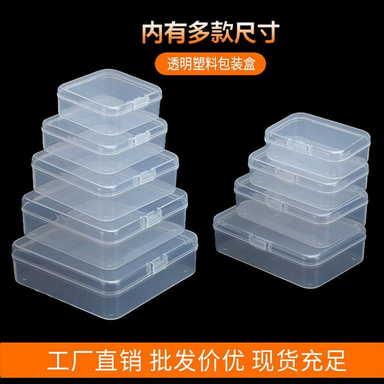 NUOLUX 20Pcs Small Parts Organizer Box Plastic Bolt Screw Organizer Box  Hardware Storage Box 