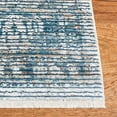thumbnail image 2 of SAFAVIEH Victoria Bristol Distressed Floral Runner Rug, Blue/Ivory, 2'2" x 8', 2 of 8