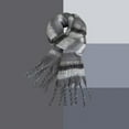thumbnail image 3 of Duoif Scarf for Women Super Soft Outdoor Fashion Casual Versatile Atmosphere Warm Winter Scarf Shawl Scarf Grey, 3 of 4