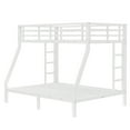 thumbnail image 6 of Aukfa Heavy Duty Twin over Full Metal Bunk Bed with Ladders and Guardrail for Kids, Teens and Adults, White, 6 of 8