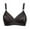 15-Black, variant on YWDJ Push up Bras for Women Plus Size Wide Back Wide Strap Sleep Bras No Wire Comfy Bras Adjustable Straps Full Coverage Wrap Lounge Bras Padded Plus Size Comfort Bras Comfortable Bras Pink 44