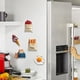 thumbnail image 5 of Imanes para refrigerador, bonitos imanes, decoración de cocina, utensilios de cocina, perfectos para refrigeradores, pizarras blancas, 5 of 5