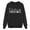 Black, variant on Festive Christmas Black Crewneck Sweatshirt for Children, Holiday Pullover for Boys and Girls, Age 6-12