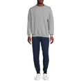 thumbnail image 2 of Athletic Works Men's Fleece Crewneck Sweatshirt, Sizes S-4XL, 2 of 3