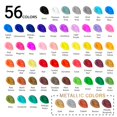 thumbnail image 2 of Set de pintura acrílica ABEIER, 56 colores, 60 ml, mate, impermeable, no tóxico, 2 of 6