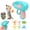 J, variant on Pet Flying Disc Launcher, Interactive Cat Toy, LED Catapult Toycat toys for indoor catsflying propeller toycat fetch toycat fetch toy launcherfor Cat Playing Tracking Interactive Toys for Kitten