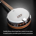 thumbnail image 5 of Vangoa Banjo Juego de banjos de 5 cuerdas de tamaño completo con resonador, cabezal Remo, kit de banjo para principiantes con parte trasera cerrada, accesorios premium para adultos, adolescentes, 5 of 5