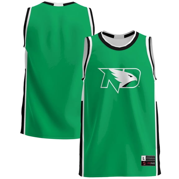Men's GameDay Greats Green North Dakota Lightweight Basketball Jersey