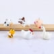 thumbnail image 3 of Colgantes hechos a mano Oso de Fresa 10 piezas Resina Animal Lindo, 3 of 4