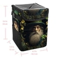 thumbnail image 5 of Saint Patrick's Day Foldable with Lid Leak-Proof Hanging Storage Bag Mini Trash Can Car Trash Bin Trash Can for Car, 5 of 6