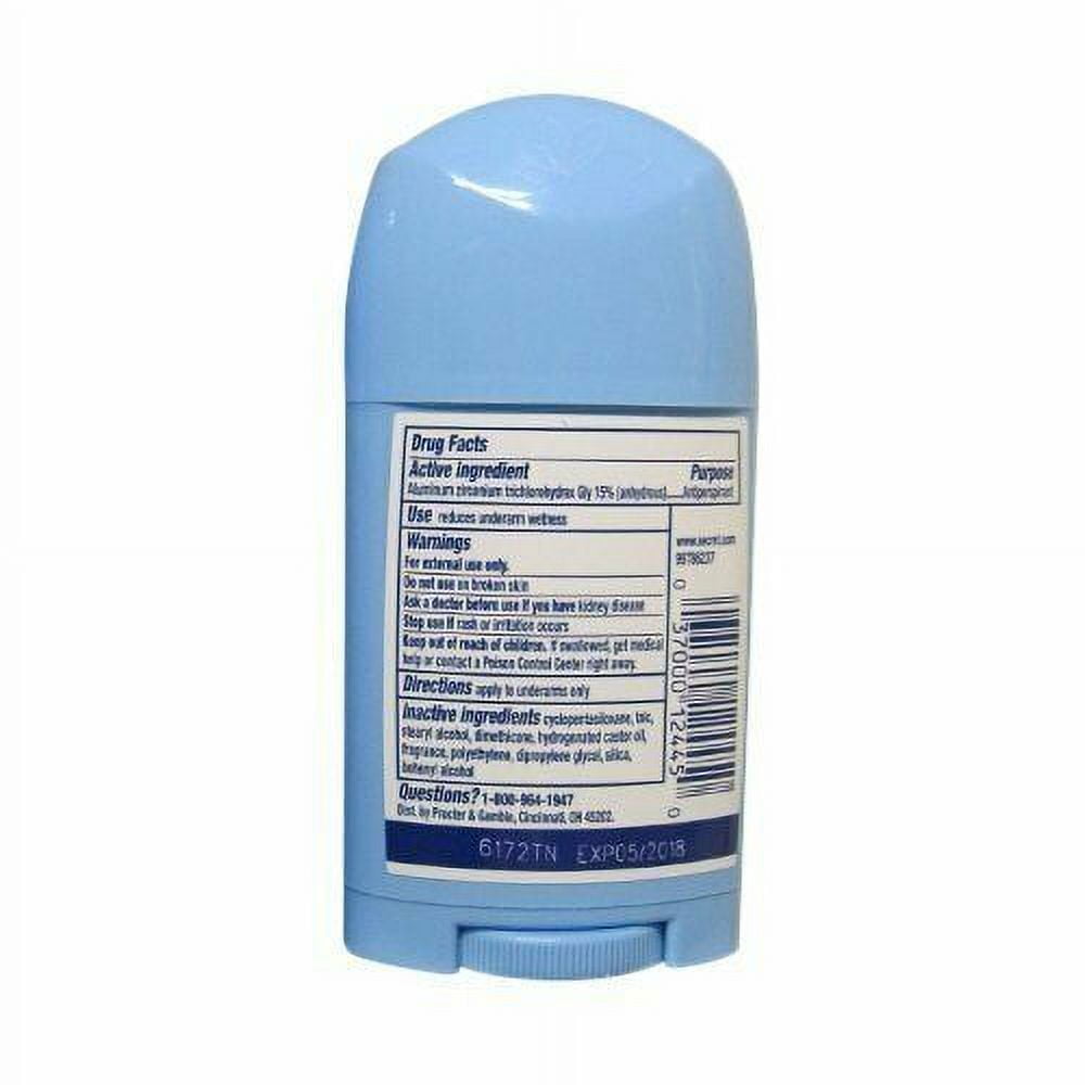 Secret Solid pH-Balanced 24-Hour Deodorant Scent Protection 1.70 oz, 8-Pack