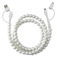 thumbnail image 1 of tamizeot Multi Anti-USB Cable Set Beaded Charging Cords Collection Beads Phone Cable type+1 1m, 1 of 6