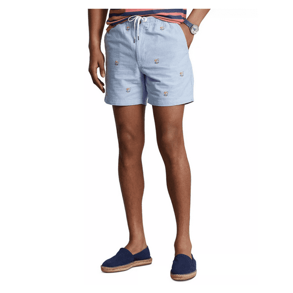 $125 Polo Ralph Lauren Men's 6-Inch Polo Prepster Oxford Shorts, Multi, Sz S
