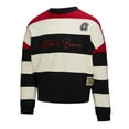 thumbnail image 2 of Women's Mitchell & Ness  Red/Black Atlanta Braves Cooperstown Collection Blocked Fleece Pullover Sweatshirt, 2 of 7