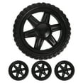 thumbnail image 1 of 4 Pcs Roues de Chariot Roues de Remplacement pour Chariot Roulant, 1 of 8