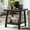 Charcoal, variant on Contemporary Black Wood Shelf Table / Kids' Room / Wide - Angled Legs Design