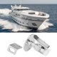 thumbnail image 3 of Juego de Cierre de Tope de Puerta Soporte de Acero Inoxidable 316 Tope de Puerta Apilable a Prueba de Vibraciones Pestillo con Resorte Para Muebles de Coche de Barco de Yate ANGGREK  Otros, 3 of 8