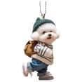 thumbnail image 1 of Adornos Colgantes para Coche Mochila Acrílica Creativa Cachorros (estilo 1), 1 of 3