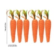 thumbnail image 3 of Luoshdecor Easter Carrot Foam Decor 3-Pack - Colorful Hanging Radish & Rabbit Ornament for Home Party Decor, 3 of 6
