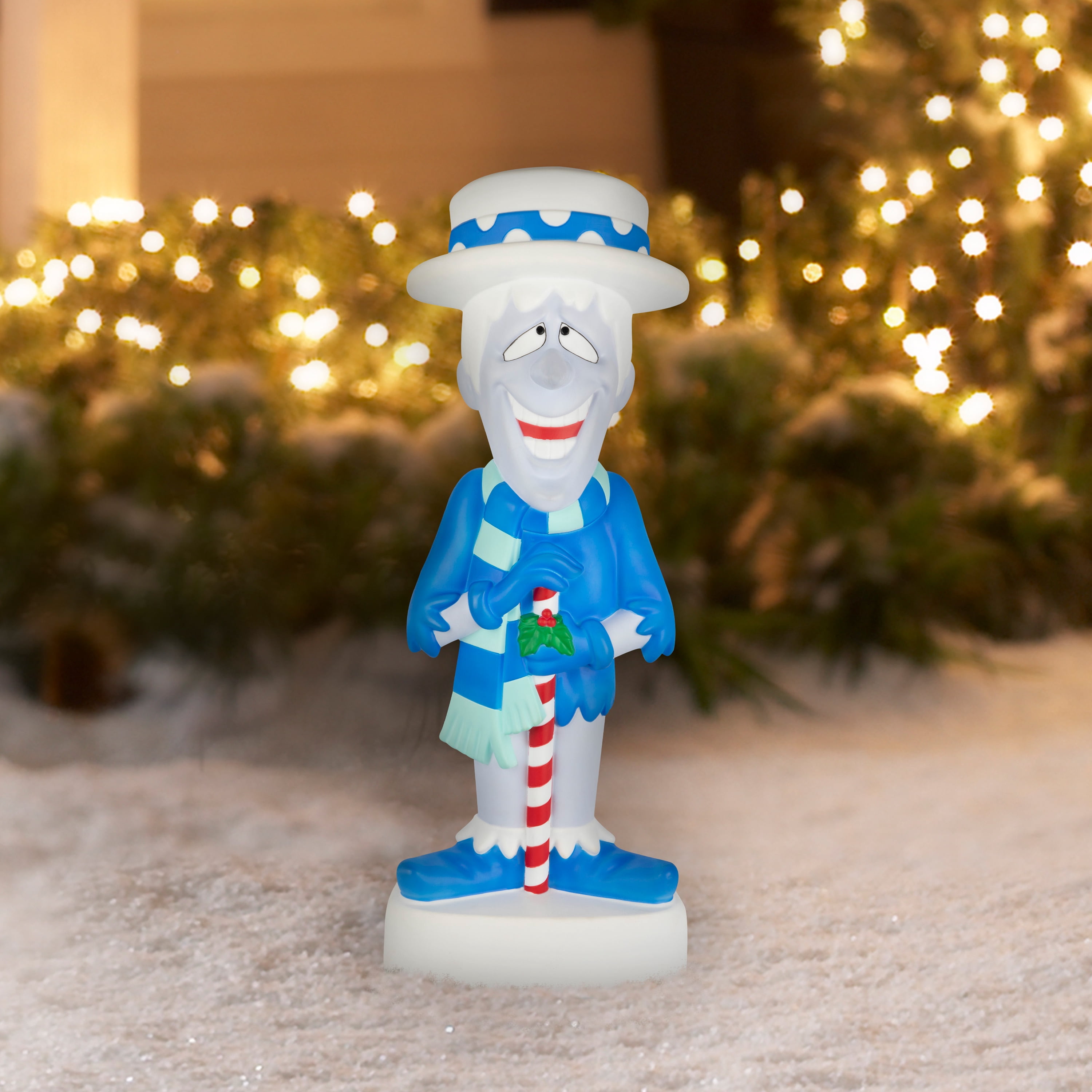 Warner Bros. 32" LED Lighted Snow Miser Blow Mold Outdoor Christmas Decor