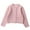 Pink Coats fot Kid, variant on AINIYS Kid Girls Cardigan Sweaters Cropped Long Sleeve Button Knit Pearl Crewneck Sweater Outerwear Casual Fall Trendy Jackets White 7 Years