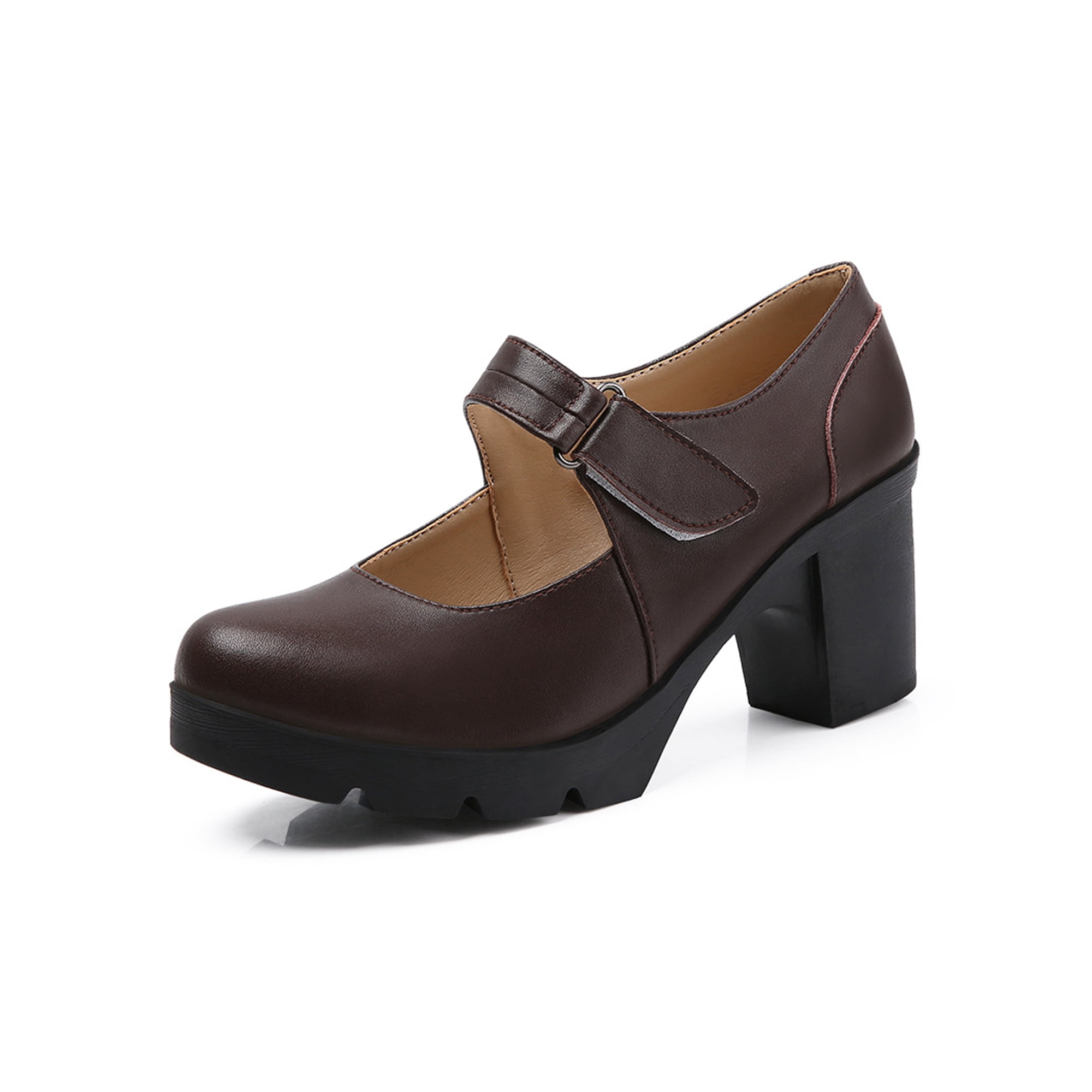 Dark brown ladies pumps best sale