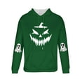 thumbnail image 3 of Blusa con capucha de manga larga para hombre, moda para el Día de Todos los Santos, estampado de fantasmas, sudadera con capucha y cordón para el tiempo libre, sudadera con capucha para hombre, blusa, 3 of 3