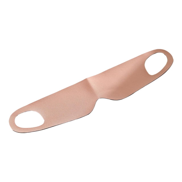 Máscara para dormir con elástico flexible para colgar en las orejas para hombres y mujeres rosa