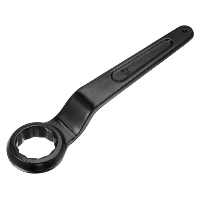 Unique Bargains 46mm Offset Box End Ring Type Impact Wrench, High Tensile Steel Single Head Wrench Hand Tool
