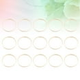 thumbnail image 6 of Masteelf 30 pcs  Fan Frame Rings Dream Catcher Ring Creative Round Bamboo DIY Craft Tools (26cm), 6 of 8