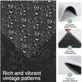 thumbnail image 3 of Black White Moon Plant Pattern Kitchen Rugs Sets Of 3,Kitchen Runner Rugs Non Skid Washable,Decorative Kitchen Floor Mats for Kitchen,Sink,Laundry,17"x30"+ 17"x47" + 17"x59", 3 of 6