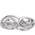 thumbnail image 5 of Sterling Silver Rhodium-Plated Polished Infinity Ring (Size 8) Made In Thailand qr6576-8, 5 of 6