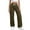 Brown, variant on SwiftWear Women's Straight Leg Cargo Pants with Elastic Waist, Casual Loose Fit Multi-Pocket Workwear Trousers Comfortable Utility Pant with Side Pockets