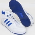 thumbnail image 3 of Ad-id-as Men's Postmove Mid Basketball Cloudfoam Comfort Shoe Men's 10 White/Blue, 3 of 6