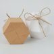 thumbnail image 3 of Caja de dulces de papel Kraft, Caja de papel hexagonal, Caja de dulces, Caja de regalo Afortunado Sencillez, 3 of 5