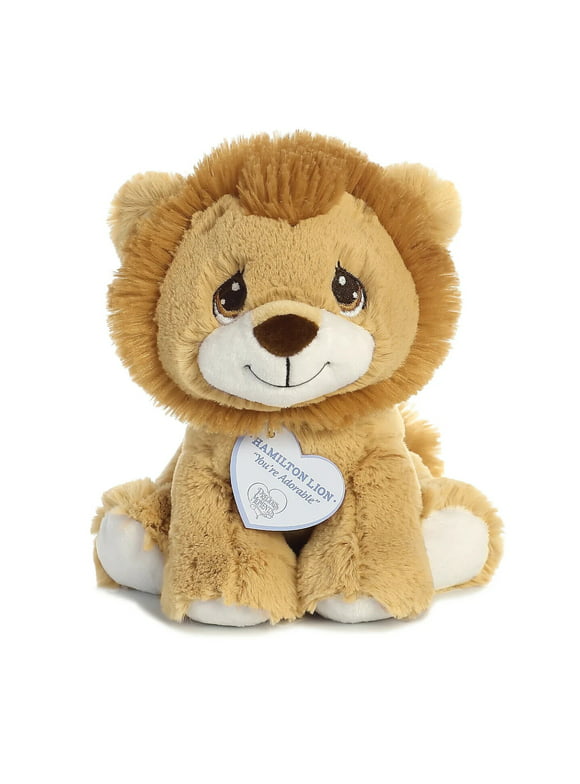 Precious Moments HAMILTON LION Stuffed Animal Plush, 8.5" Tall, by Aurora