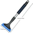 thumbnail image 3 of Yeuimy Snow Brush For Car,Snow Scraper For Car,14.45inch Car Snow Brush,Snow Remover For Cars,Foam Grip,Car Snow Brush And Ice Scraper With Foam Grip For Suv Truck Windows,Blue, 3 of 9