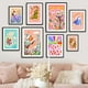 thumbnail image 4 of Pop abstracto divertido Tigre chica Boho Hippie arte de pared pintura en lienzo carteles nórdicos e impresiones imágenes de pared Decoración Para sala de estar de niños, 4 of 4