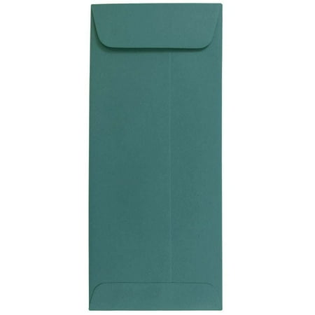 UPC: 0639713254945 | JAM #10 Policy Envelopes  4.1×9.5  Teal  25/Pack