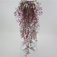 thumbnail image 6 of 80cm Artificial Plant Colorfast Realistic Appearance Plant Wall Mounted Simulation Osier Rattan Bracketplant for Home, 6 of 13