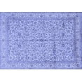 thumbnail image 1 of Ahgly Company Machine Washable Indoor Rectangle Persian Blue Traditional Area Rugs, 2' x 3', 1 of 4