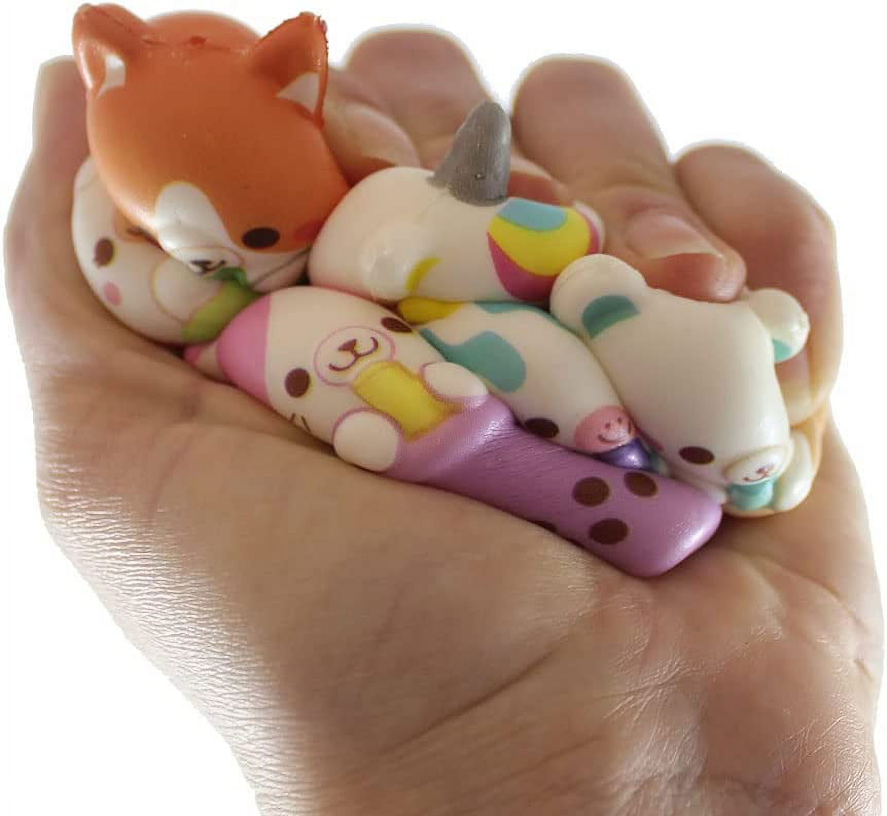 Set of 6 Mini Animal Drinking Bubble Drink Cute Micro Slow Rise Squishy  Toys - Mini Animal Fidgets - Memory Foam Party Favors, Prizes, OT Cow,  Alpaca, Cat, Corgi, Bear, Unicorn 