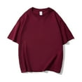 thumbnail image 4 of Hvot&aat Women's Casual Oversized T-Shirts Basic Crewneck Short Sleeve Solid Color Top Beach Vacation Clothes, 4 of 4