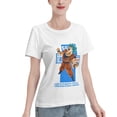 thumbnail image 2 of T-Shirt Basique à Manches Courtes pour Femmes Super Saiyan, 2 of 6