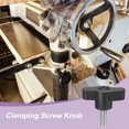 thumbnail image 4 of Uxcell Metric 304 Stainless Steel Clamping Screw Knob T Shaped Thumb Screws M6 x 16mm 4, 4 of 6