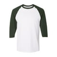 thumbnail image 2 of Gildan G570 Adult Heavy Cotton 3/4-Raglan Sleeve T-Shirt, 2 of 3