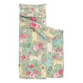 thumbnail image 2 of Labrador Dog and Flower Floral Toddler Nap Mats for Kids Preschool,Sleeping Mat Bag or Kids,Toddler Sleeping Bag,Toddler Nap Mat or Daycare, 2 of 6